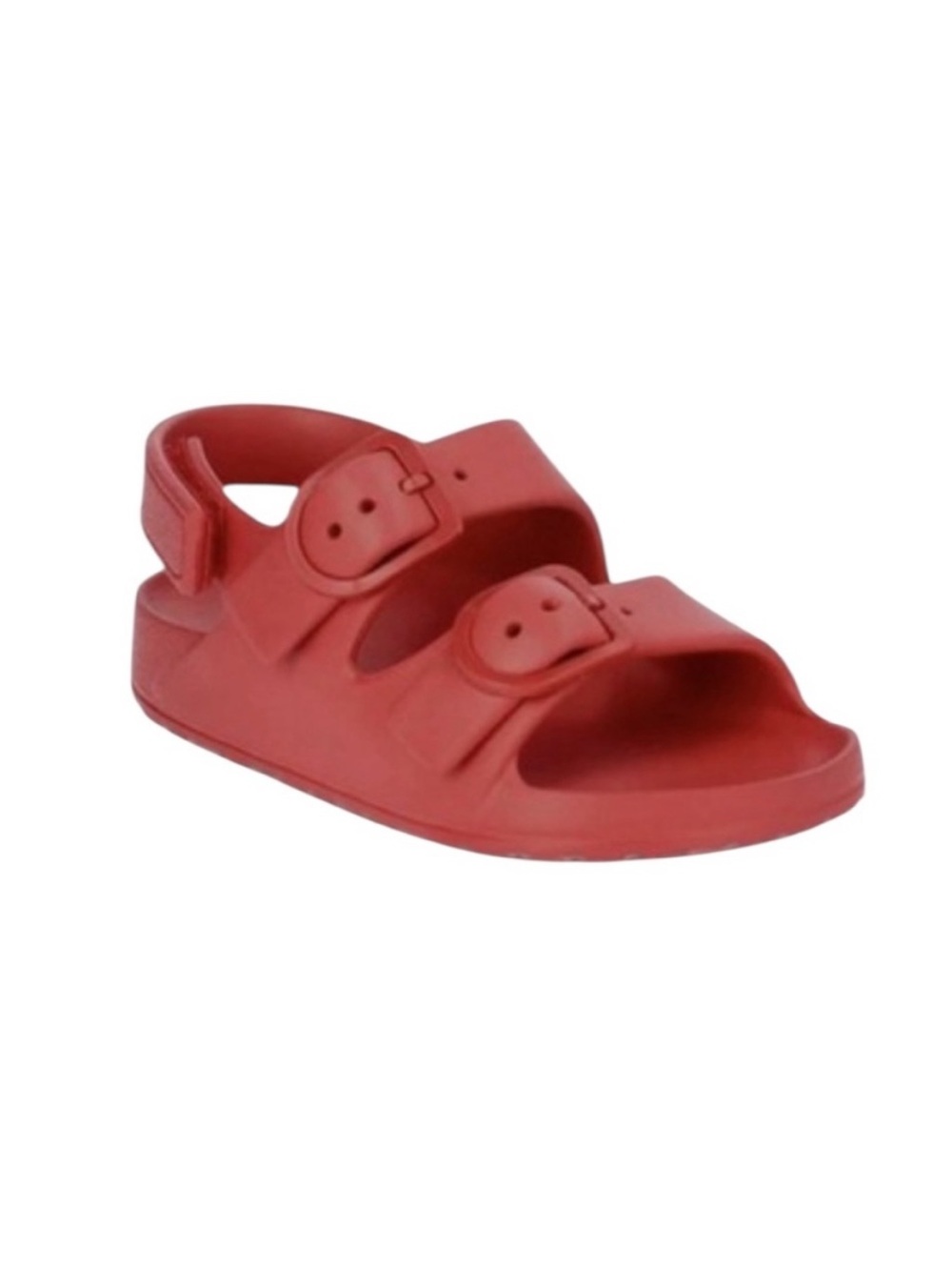Wonder Nation Two Buckle Sandals With Ankle Strap